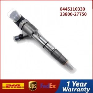 Diesel Fuel Injector 33800-27750 0445110330 for Hyundai Santa Fe 2.2 2007-2009 - Picture 1 of 6