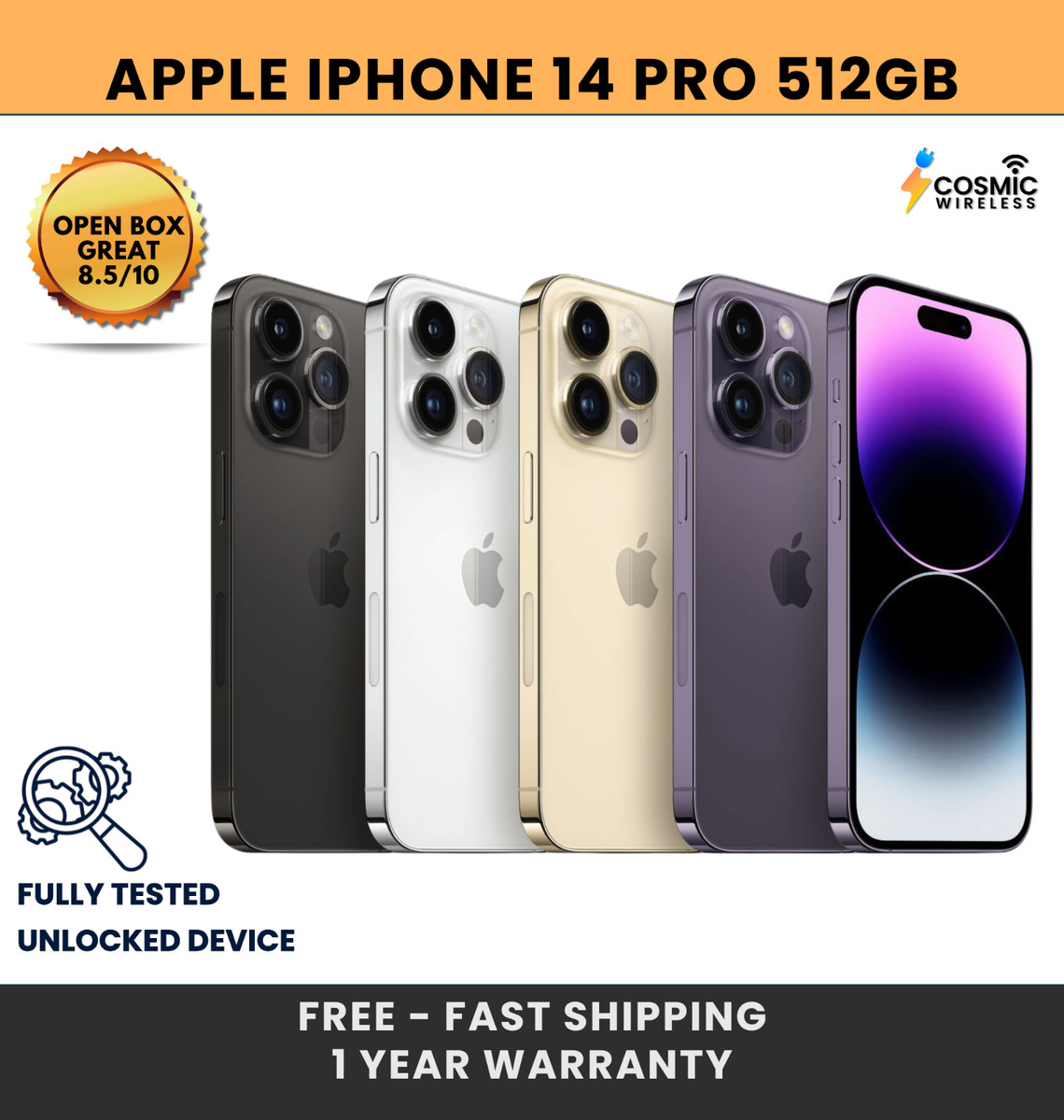 Apple iPhone 14 Pro 512GB | eBay Apple iPhone 14 Pro 512GB | eBay