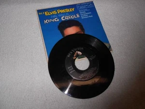 ELVIS PRESLEY   VOL. 2 KING CREOLE   4 SONGS   1958   EP 45 RPM record   EUC - Imagen 1 de 2