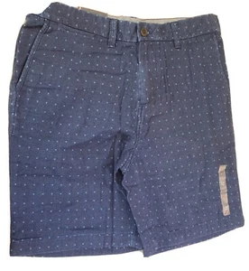 Pantalones cortos Tommy Hilfiger talla 32W para hombre hechos a medida azul marino punto 100 % algodón nuevos con etiquetas - Imagen 1 de 4