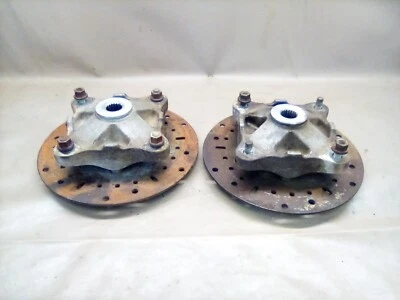 Polaris Magnum 330 2003 4x4 03 04 bridas de montaje de llanta a eje bujes de rueda delantera Foto 1 de 4