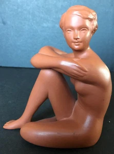 Vintage Gmundner Keramik Austria 2026 Nude Figurine - Imagen 1 de 8