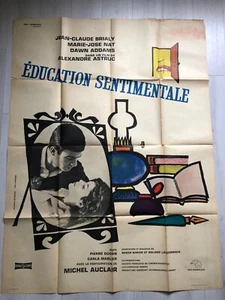 Affiche Cinema (120x160) L'éducation Sentimentale JC. BRIALY / MARIE JOSE NAT - Picture 1 of 4