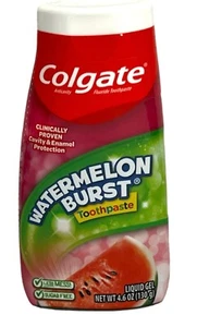 Colgate Kids Watermelon Burst flüssiges Gel Zahnpasta 4,6 Oz. - Bild 1 von 1
