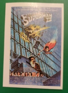 1980s Spanish Film Star Card #93 Superman 3 - Christopher Reeve - Picture 1 of 2