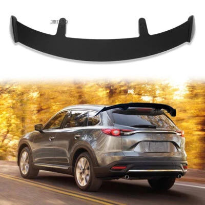 For Mazda CX-9 2016-2023 52'' Rear Window Top Roof Spoiler Wing Lip Matte Balck Foto 1 de 4