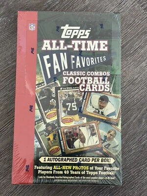 2004 Topps All-Time Fan Favorites Football retail Box Sealed - Image 1 of 2