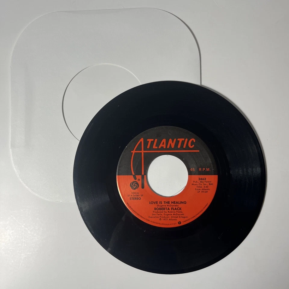 Roberta Flack-The Closer I Get To You/Love Is The Healing Atlantic Vinyl 45rpm - Image 1 of 1