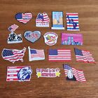 Vintage LOT OF 15 2001 America 9/11 Vending Machine Stickers Patriotic USA