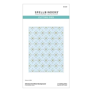 Spellbinders Etched Dies From StitchedBright-Stitched Starfilled Background,1Pk - Picture 1 of 1