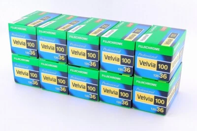 FUJI Fujifilm Velvia 100 36exp 135 35mm [10Rolls] [Expired=2027/01more] - Image 1 of 4