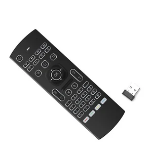 81-Key 2.4G RF Backlit Fly Air Mouse Keyboard Remote Control For KODI TV BOX PC - Picture 1 of 13