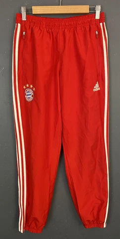 MEN'S ADIDAS FC BAYERN MUNCHEN MUNICH 2014/2015 PANTS FOOTBALL SOCCER RED SIZE M Cover