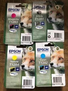 Kit 4 Cartouches Epson T1281/T1282/T1283/T1284. Neuf - - Picture 1 of 1