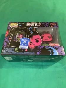 Paquete de Camiseta Funko Pop Marvel 989 What If Infinity Killmonger BlackLight XL I2 - Imagen 1 de 6