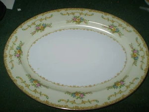 NORITAKE MIMI OVAL PLATTER 16 INCH JAPAN - Picture 1 of 5