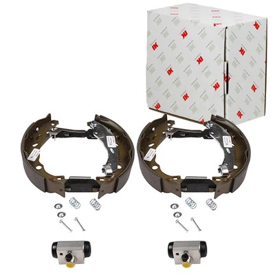 NK BREMSBACKEN SATZ HINTERACHSE PASSEND FÜR DACIA DUSTER LOGAN SANDERO RENAULT - Bild 1 von 3