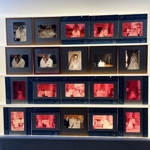 Vintage 35mm Slides Lot of 20 Wedding Wisconsin Rapids 1955 - Picture 1 of 7