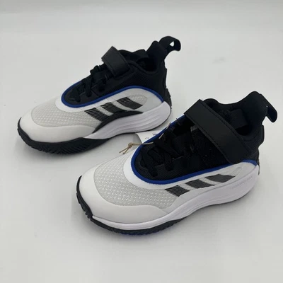 Adidas Own The Game 3.0 Blanco Negro Azul Real Niños Grandes 12 Foto 1 de 4