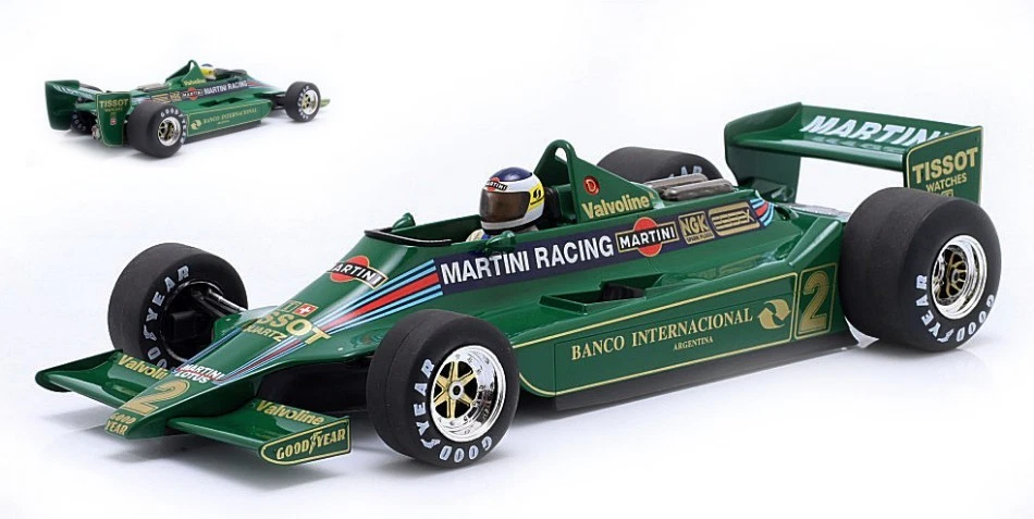 LOTUS FORD 79 F1 TEAM LOTUS MARTINI N.2 GP ARGENTINA 1979 REUTEMANN 1:18 - Immagine 1 di 1