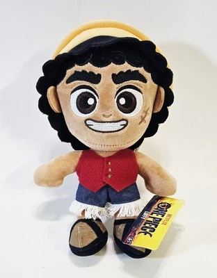 "Nueva serie Netflix One Piece Netflix Luffy coleccionable 8"" peluche Phat Mojo Bandai" Foto 1 de 2