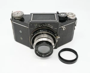 Ihagee VP Exakta Model B w/ Zeiss Tessar 7.5cm F2.8 Lens - Picture 1 of 14