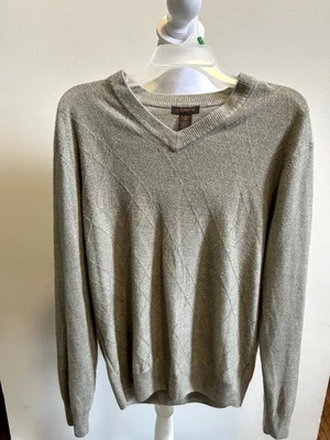 Suéter Para Hombre Gris Dockers Cuello en V Manga Larga Talla M Oficina Informal 100% Acrílico Foto 1 de 4