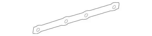 Placa perforada original Mercedes-Benz 276-142-00-23 Foto 1 de 1