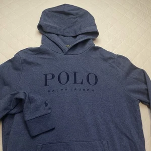 Polo Ralph Lauren Sweatshirt Mens Size XL Hoodie Pullover Blue Chest Logo - Picture 1 of 12