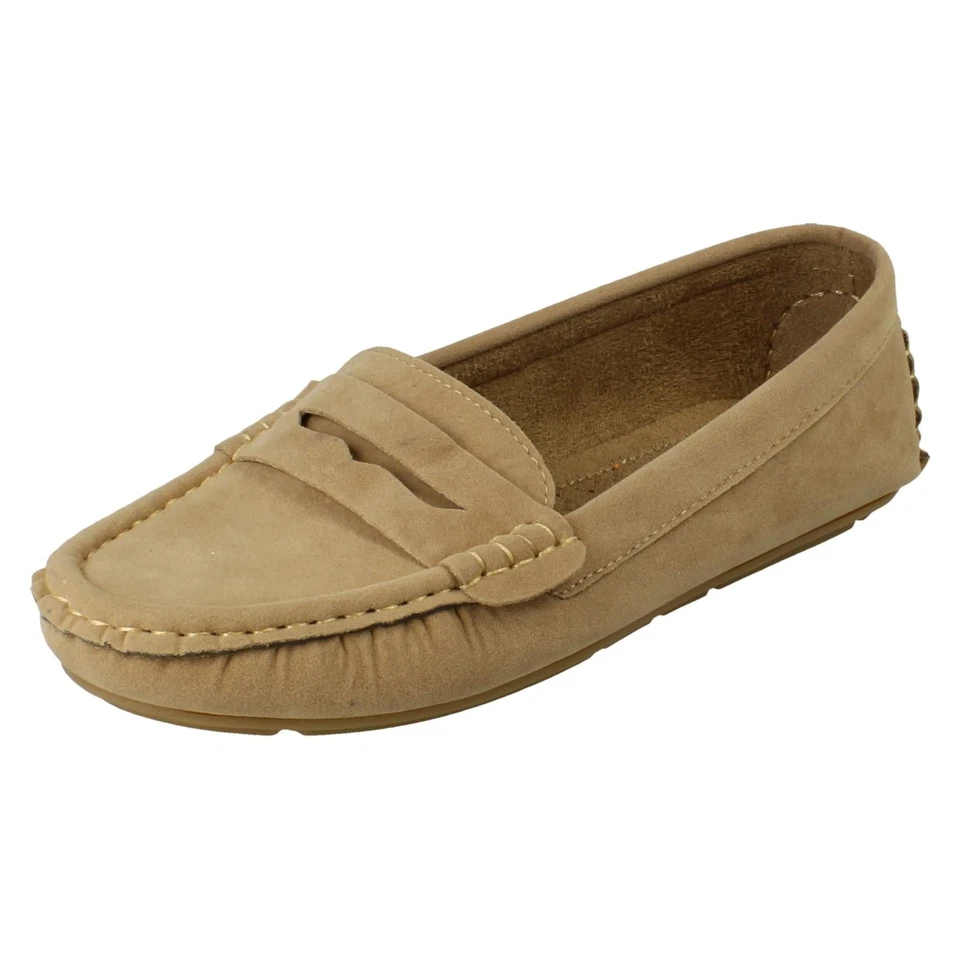 Mocasines Ligeros Casuals Para Dama Spot On 'F3R126' - Imagen 1 de 1