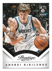 Andrei Kirilenko 2013-14 Panini Prestige Bonus Shots Silver #62 - Brooklyn Nets - Picture 1 of 2