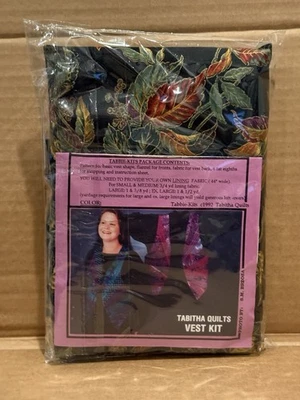 Tabitha Quilts Vest Kit Sewing 1992 new in package - Image 1 of 4