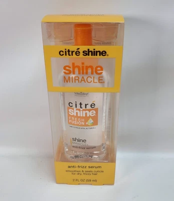 Citre Shine Miracle Anti Frizz Serum Shine Miracle 2 fl oz Fresh Fusion NEW - Image 1 of 3
