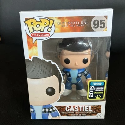 Funko SDCC 2015 Exclusivo Sobrenatural French Error Castiel #95 ¡Pop! Vinilo NUEVO Foto 1 de 4