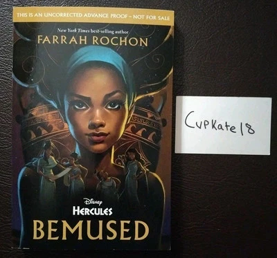 Bemused Farrah Rochon NEW ARC Disney Hercules Muses YA Fantasy Paperback Special - Image 1 of 2