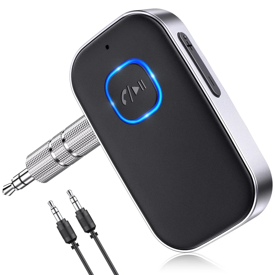 Bluetooth Receiver for Car, Noise Cancelling 3.5mm AUX Bluetooth Car Adapter,... - Image 1 of 1