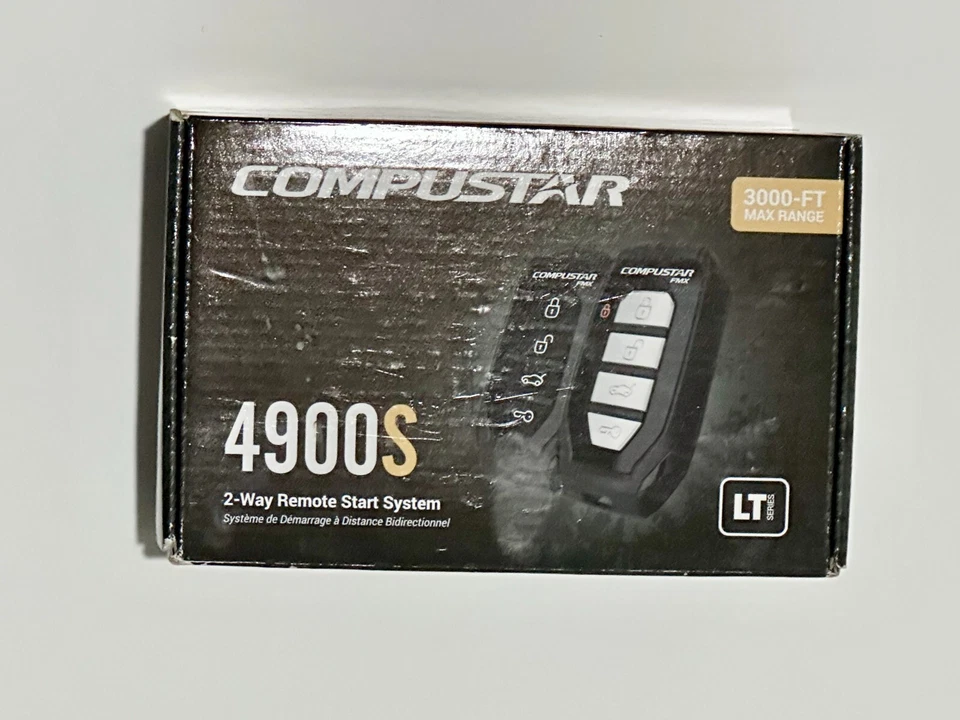 Compustar 4900s 2-way Remote Start System LT series 3000 FT - Image 1 of 2