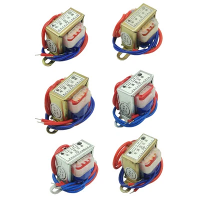 AC 6V 9V 12V 15V 18V 24V Output Voltage 1W Voltage Copper Power Transformer * - image 1 of 4