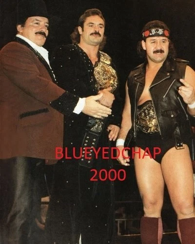 FOTO DE LUTA LIVRE PAUL JONES-RICK RUDE & MANNY FERNANDEZ WRESTLER 8 X 10 NOVA EM FOLHA - Imagem 1 de 1