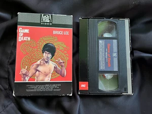GAME OF DEATH BRUCE LEE VHS CBS/FOX VIDEO IN WIDE BOX WITH DRAWER PLAY TESTED - Picture 1 of 11