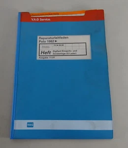 Manual de Taller VW Polo II 86c Digifant Inyección- Y Sistema Encendido G-Lader - Imagen 1 de 2