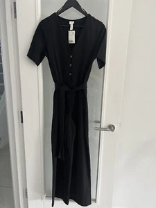 Tuta nera nuova con etichette H&M piccola S - Foto 1 di 6