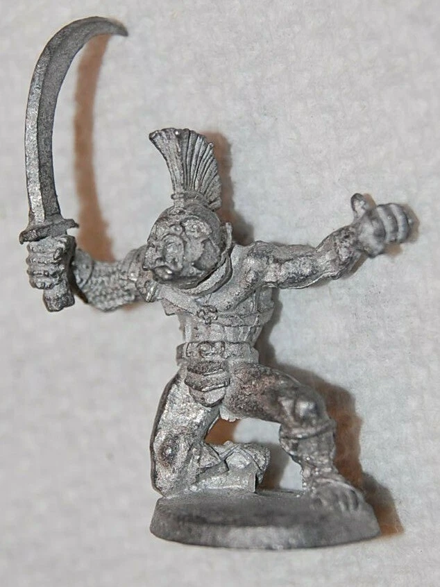 DE COLECCIÓN RAL PARTHA 1988 ORCO CON ESPADA CURVA Y ESCUDO UNA FIGURA SIN PINTAR 010111 Foto 1 de 4