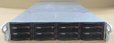 Supermicro Chasis 2x AMD Opteron 6168 1.9GHz 24 cores 144GB RAM H8DGU-F Server - Image 1 of 4