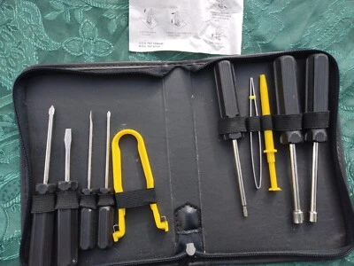 Computer Tool kit W/Case 10 Piece Belkin I.C. Insertion/Extraction Clipper - Image 1 of 3