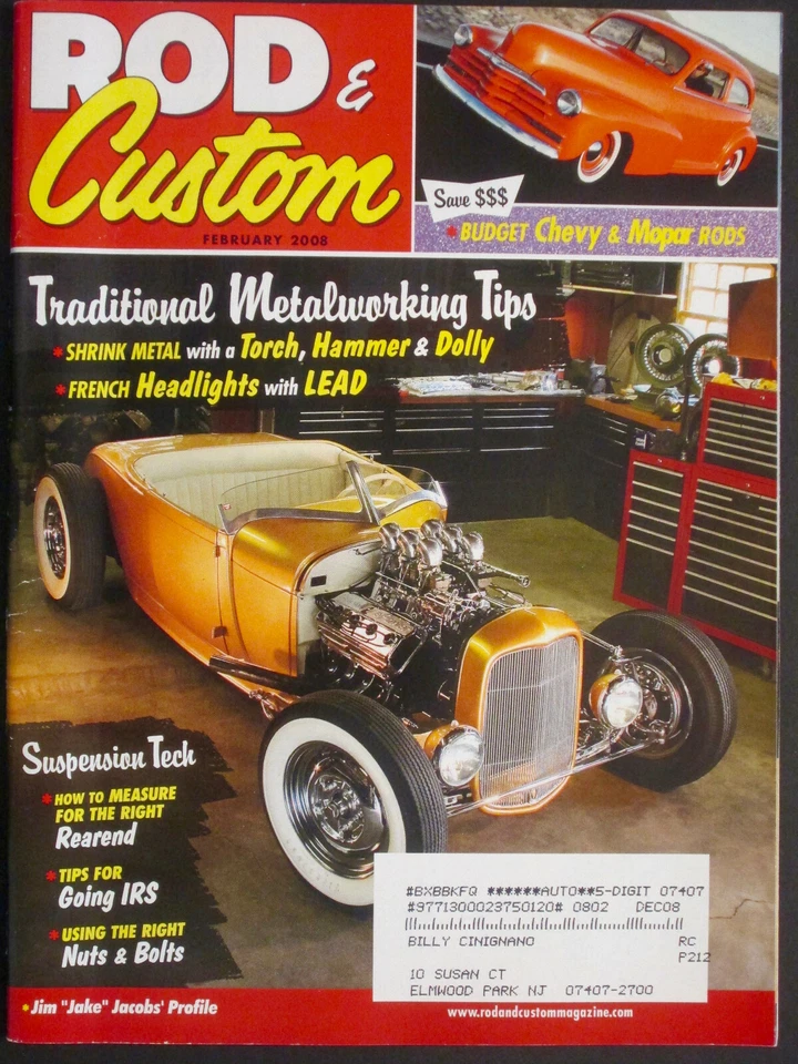 ROD & CUSTOM  February 2008 - Image 1 of 1