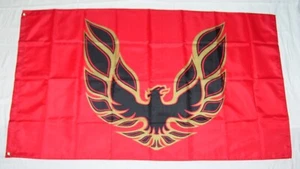 FIREBIRD 3'X5' FLAG BANNER TRANS AM PONTIAC CHEVROLET GM MAN CAVE GARAGE WALL - Picture 1 of 4