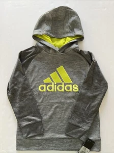 adidas Little Boys Gray Hoodie Size 7 Brand New‼️ - Picture 1 of 6