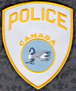 Canada National Railroad Police Shoulder Patch - PROTOTYPE ( Read Description ) - Picture 1 of 2