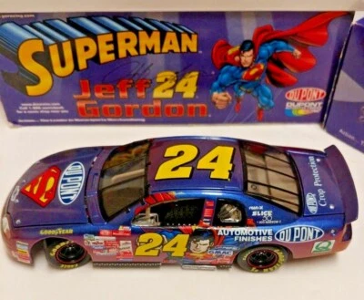 Jeff Gordon #24 DuPont Superman 1999 Monte Carlo 1:24 Diecast / Action Nascar - Image 1 of 4